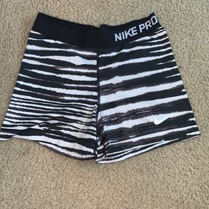 Nike pro spandex shorts